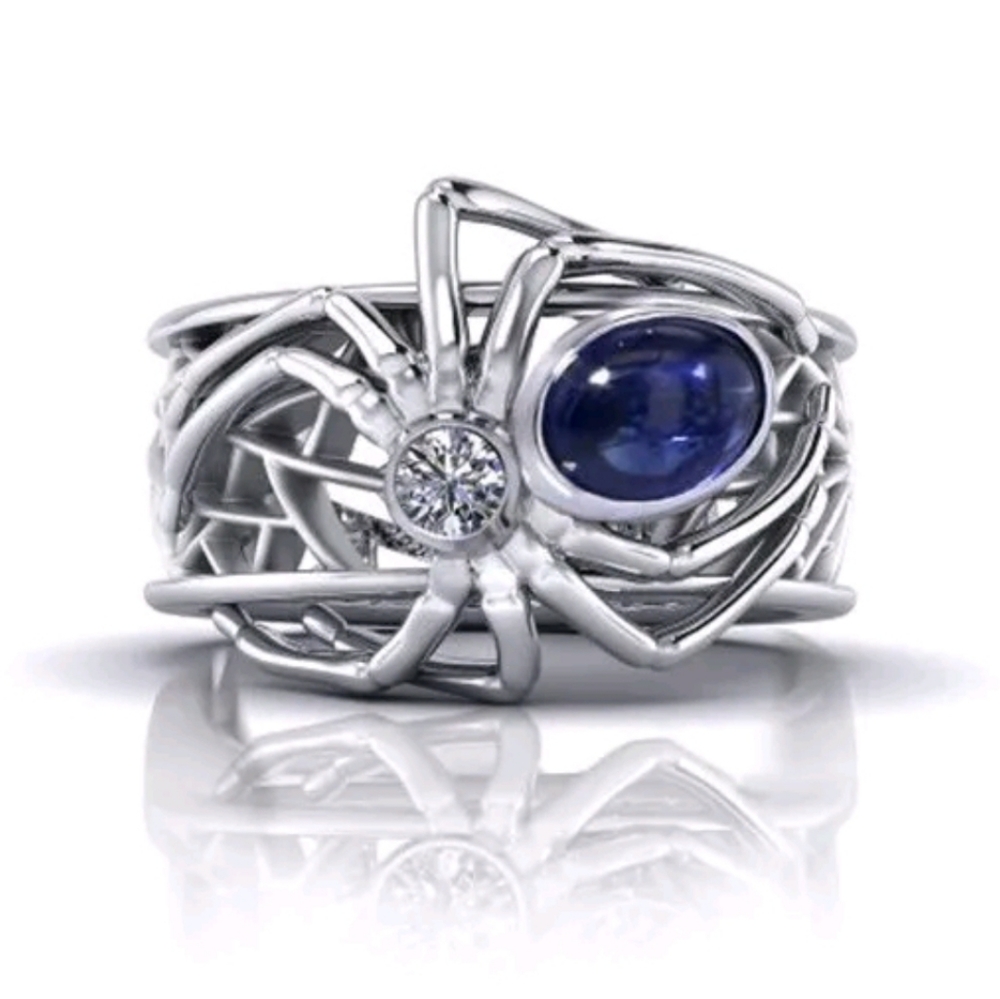 🕸🕷️ Spiderweb Ring